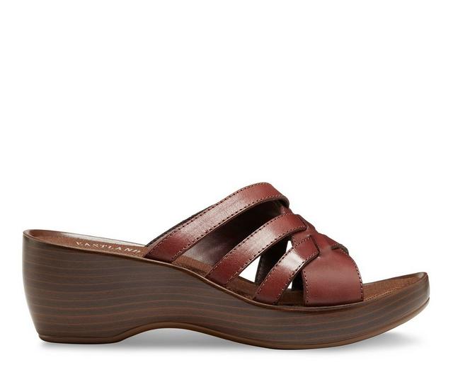 Women's Eastland Poppy Sandals in Cinnamon color