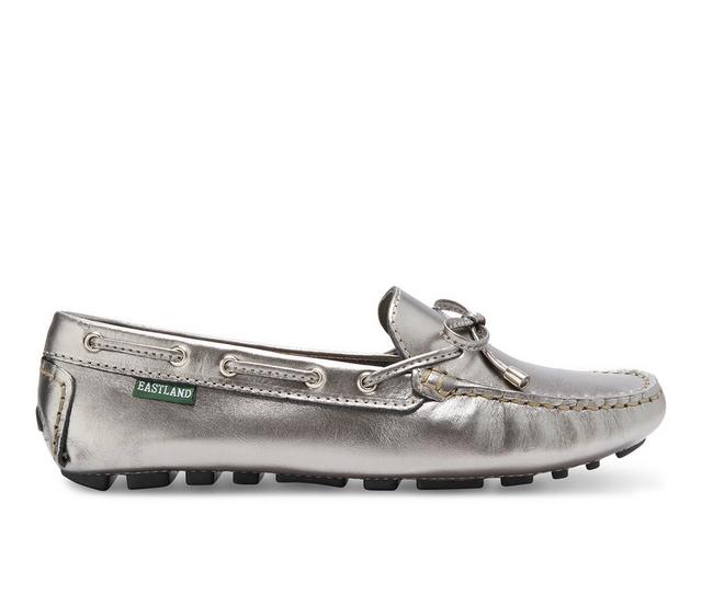Women's Eastland Marcella Moccasin Loafers in Silver color