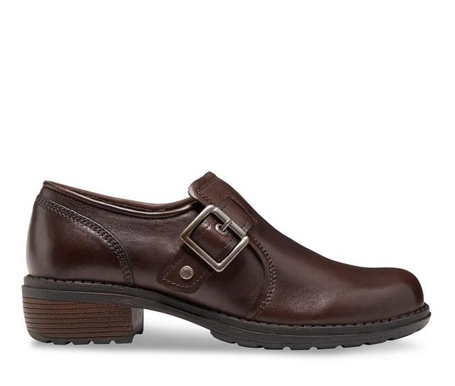 Women's Eastland Open Road Clogs in Brown color