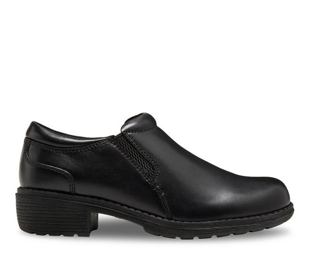 Women's Eastland Double Down Clogs in Black color