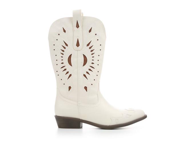 Women's Coconuts by Matisse Bandera Western Boots in Cream/Tan Chop color