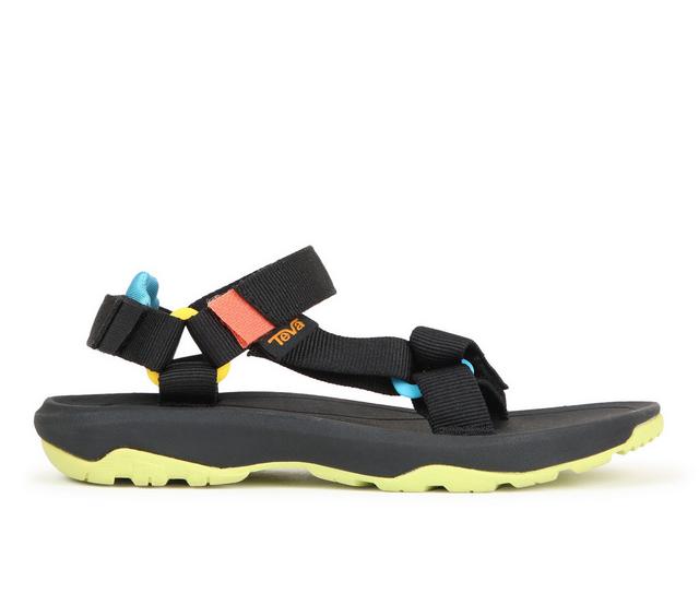 Kids' Teva Little Kid Hurricane XLT 2 Outdoor Sandals in BLACK MULTI color