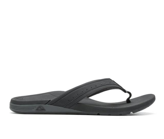 Men's Reef Ortho Spring Flip-Flops in Black color