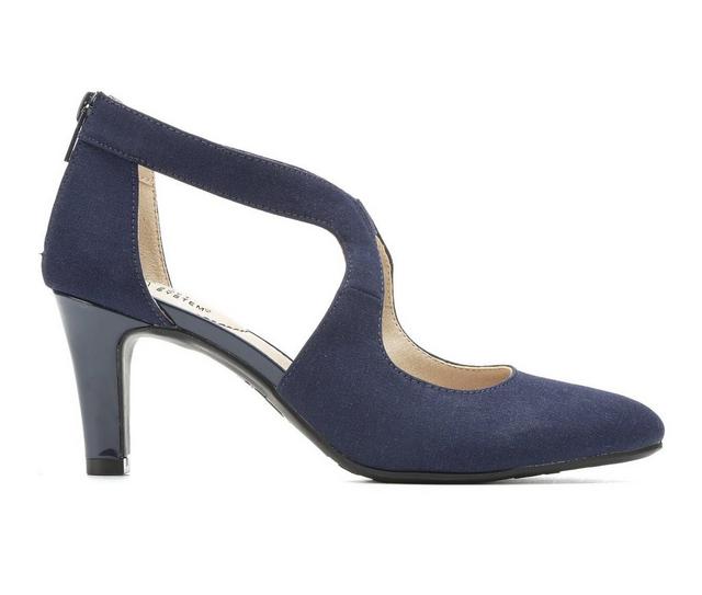 Women's LifeStride Giovanna 2 Pumps in Navy Micron color