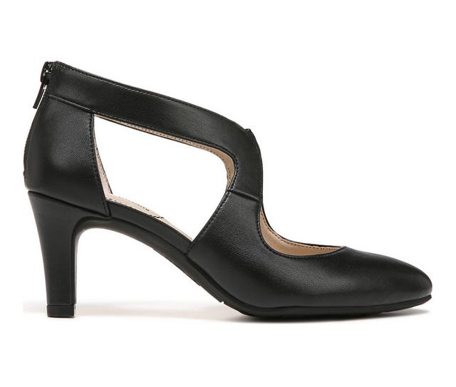 Women's LifeStride Giovanna 2 Pumps in Black Smooth color