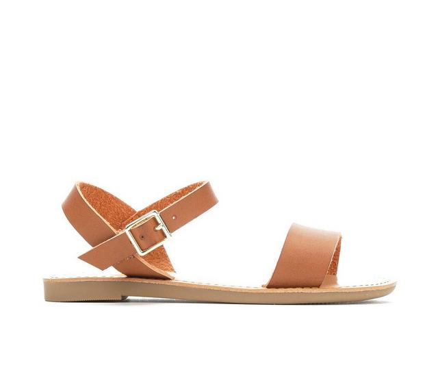 Girls' Y-Not Little Kid & Big Kid Big Boss Sandals in Tan color