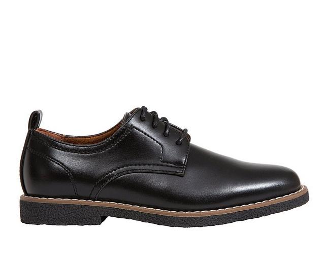 Boys' Deer Stags Little Kid & Big Kid Zander Dress Shoes in Black/Black color