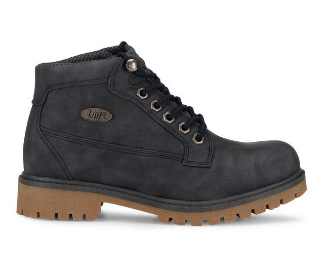Women's Lugz Mantle Mid Boots in Navy color
