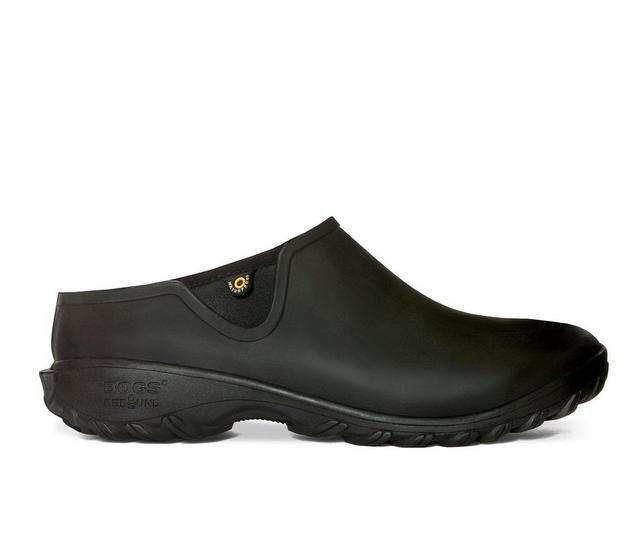 Women's Bogs Footwear Sauvie Solid Waterproof Clogs in Black color