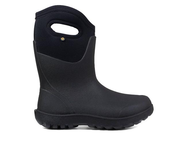 Women's Bogs Footwear Neo Classic Mid Waterproof Boots in Black color