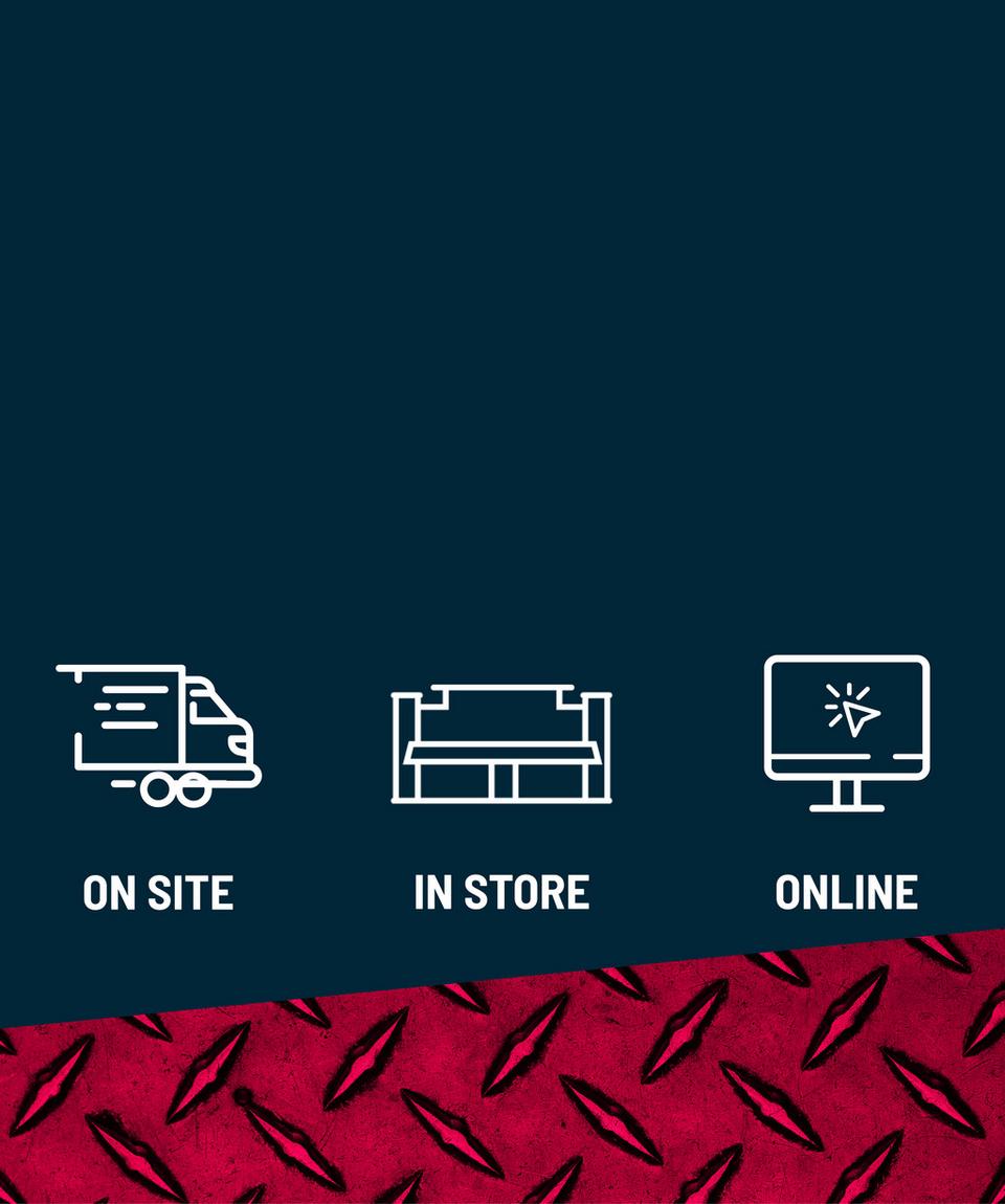 Managing footwear programs? We make it easy with on site, in store and online solutions! - Click to contact us