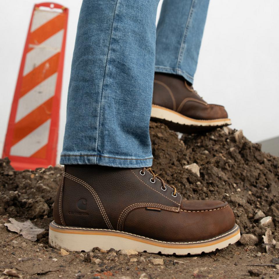 Shop our wide selection of steel, composite, and alloy toe work boots at Shoe Station. 