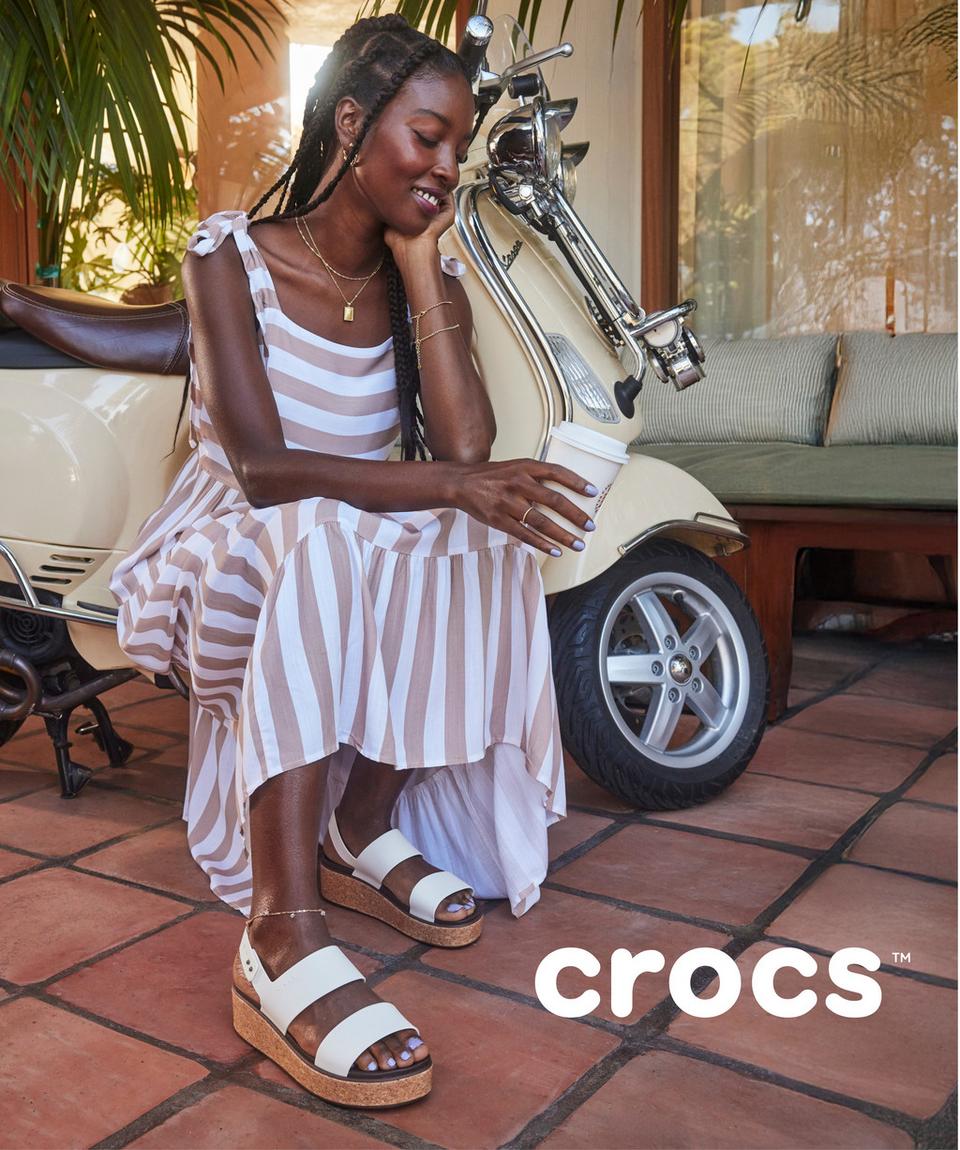 Spend your summer in comfort with new Crocs sandals