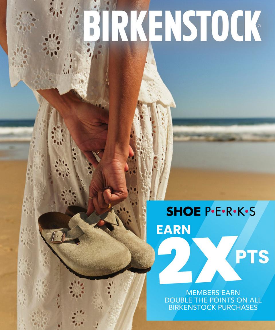 Get iconic summer style with new Birkenstock sandals.