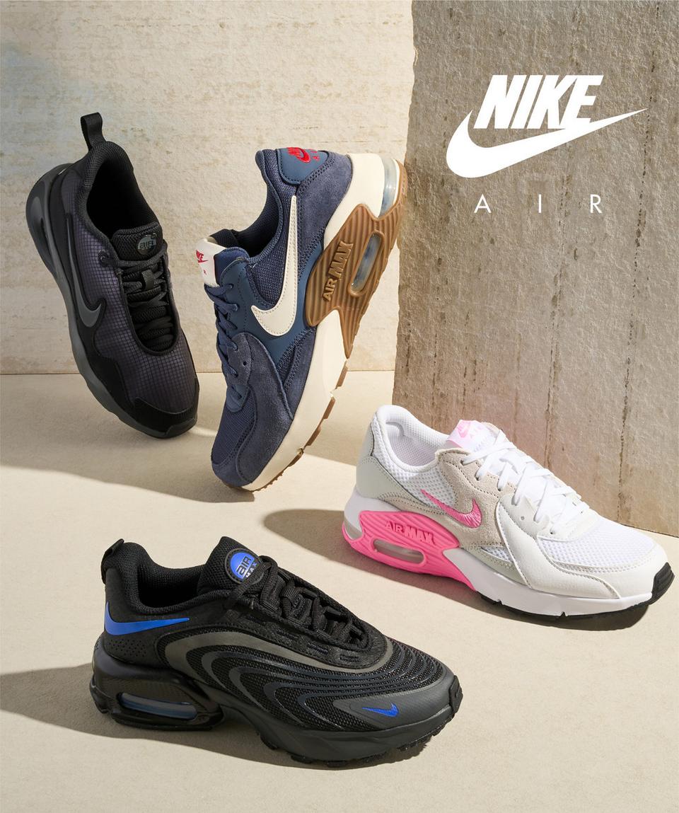 It's swoosh season! Freshen up your style with new Nike Air. 
