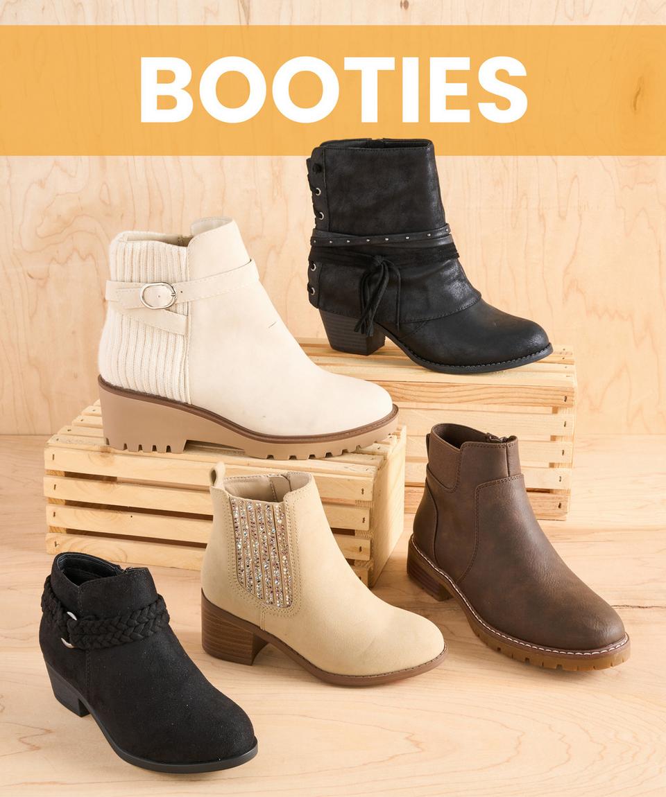 Find cute booties for fall from RocketDog, JellyPop and more! 