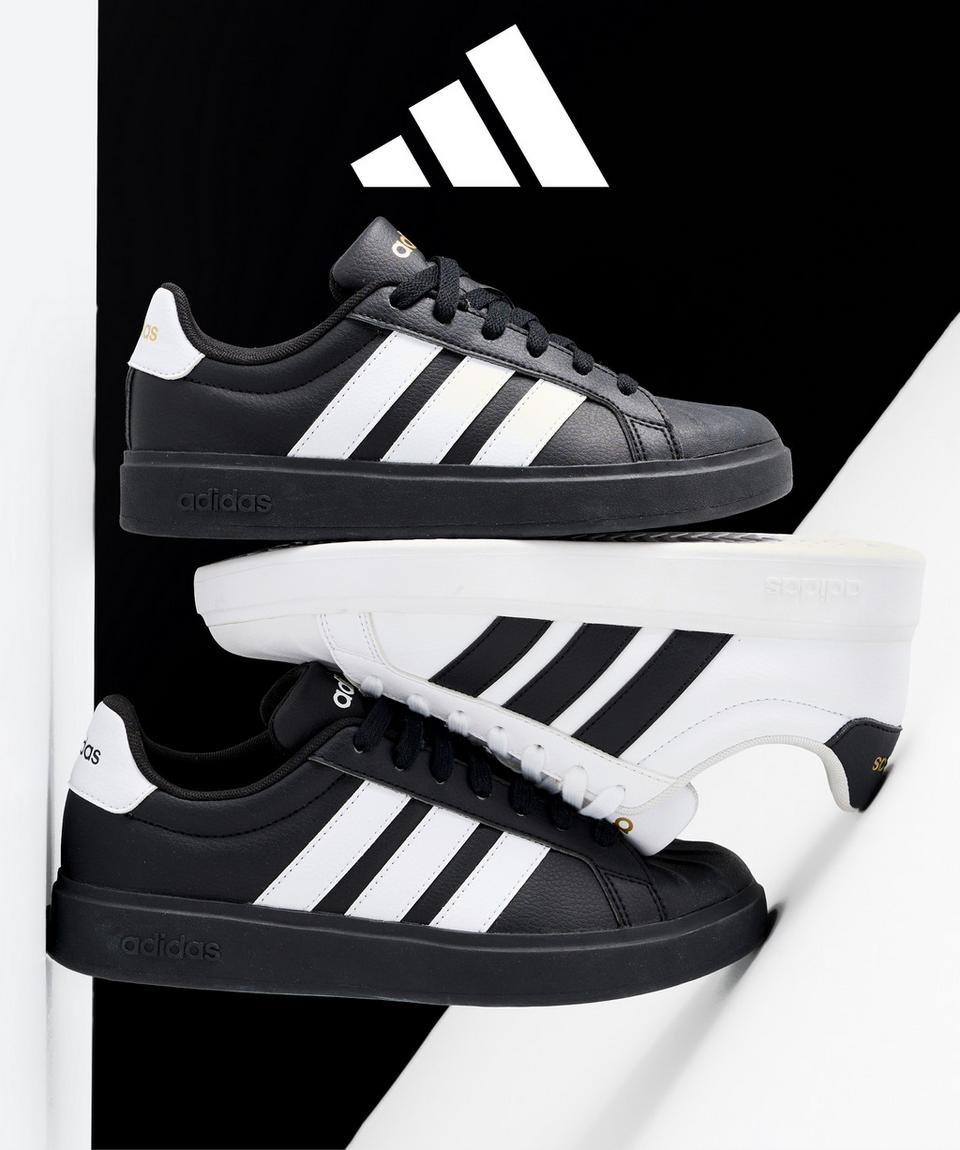 Classic style gets a refresh in the new Adidas Streetalk sneakers featuring a sleek low-top design and iconic 3-Stripes branding. 