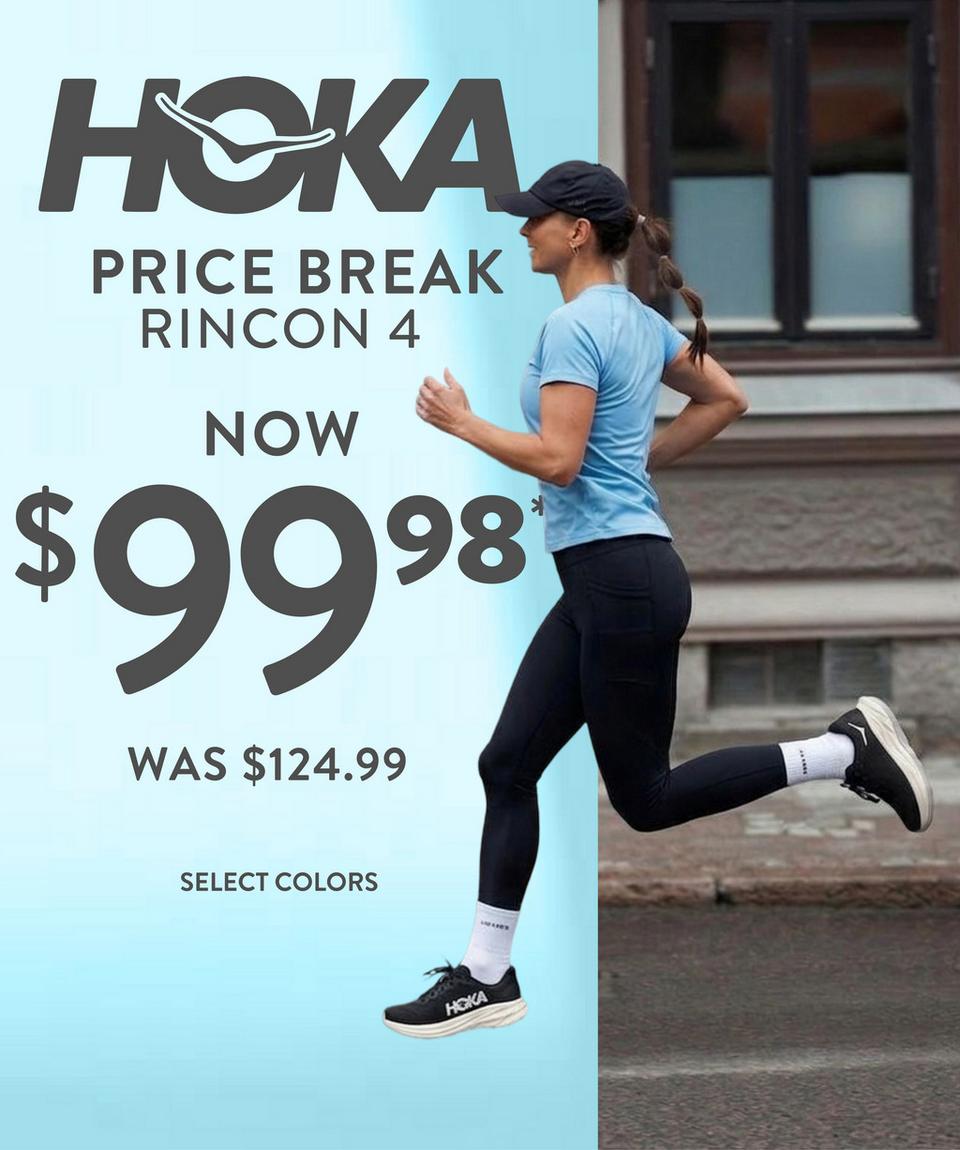 Shop Hoka Rincon 4, now on sale for just $99.98