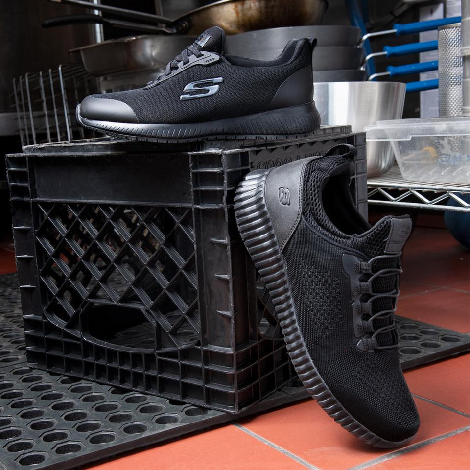 Shop our wide selection of slip-resistant shoes at Shoe Station. 