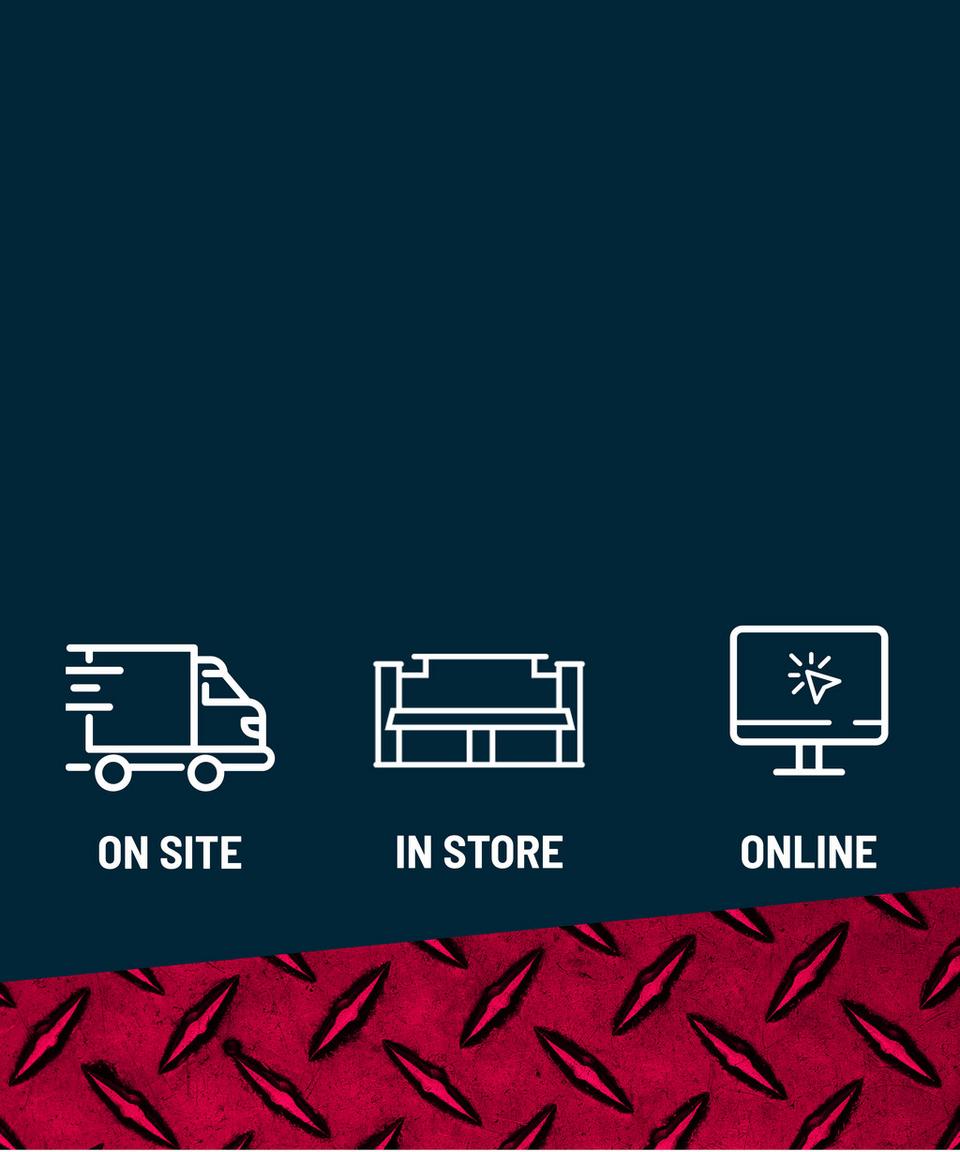 Managing footwear programs? We make it easy with on site, in store and online solutions! - Click to contact us