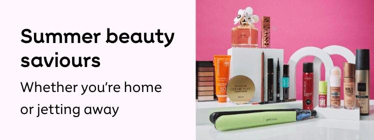 Summer beauty
saviours
Whether you're home or jetting away
Shop now