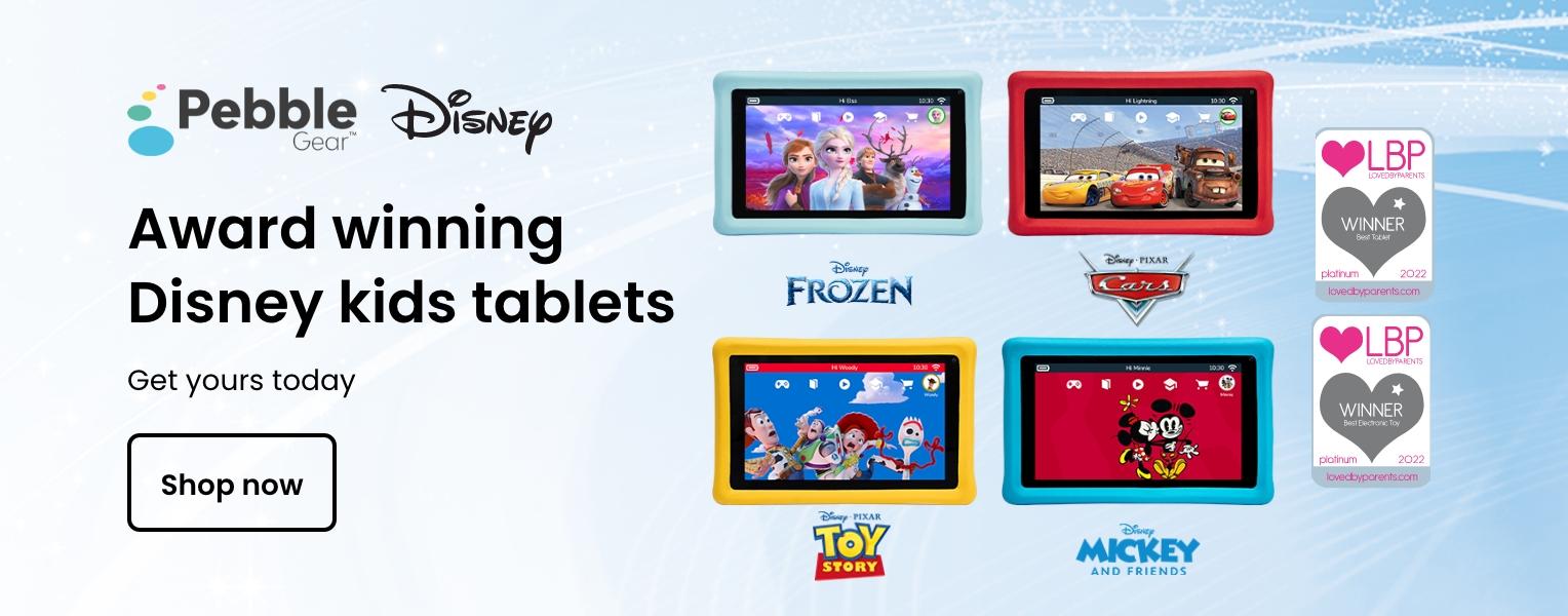 Award winning Disney kids tablets. Get yours today.