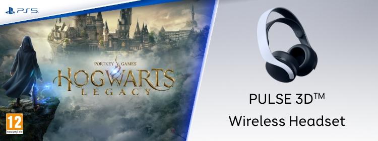 Pulse 3D Wireless Headset with Hogwarts Legacy