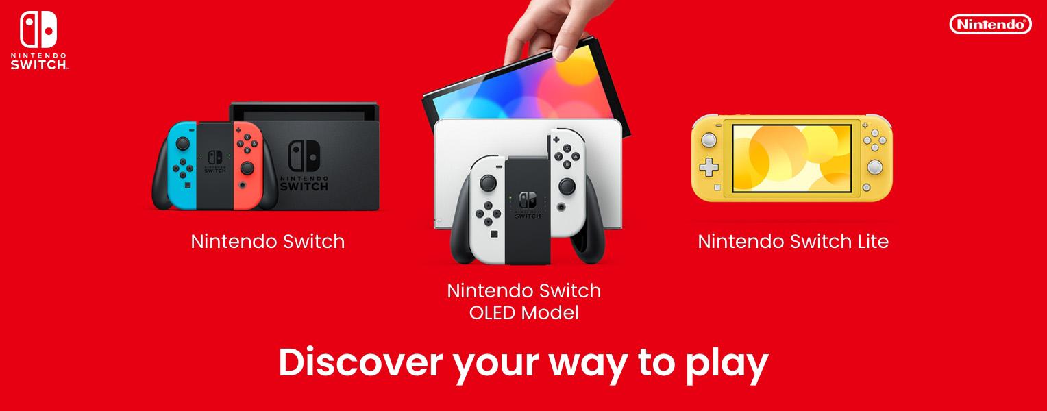 Nintendo Switch - discover your way to play
