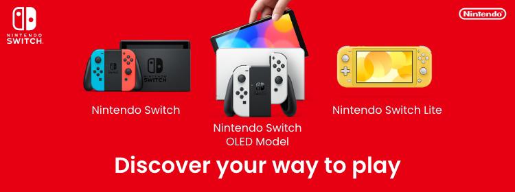 Nintendo Switch - discover your way to play