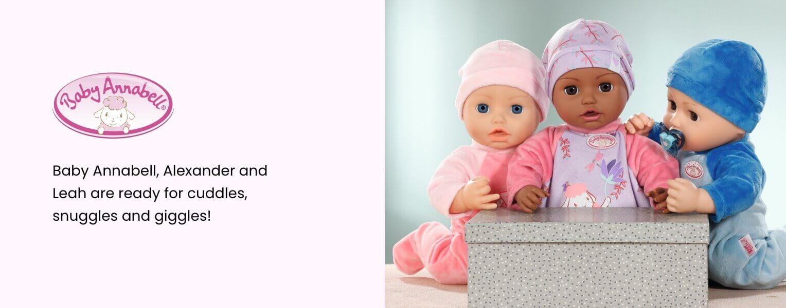 Baby annabell alexander 43cm hot sale doll