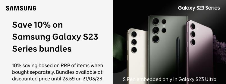 Save 10% on Samsung Galaxy S23 Series bundles