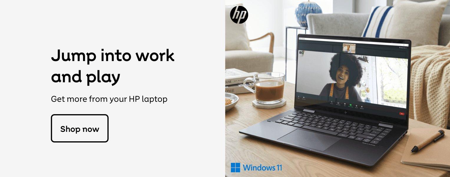 Jump into work and play - Get more from your HP laptop