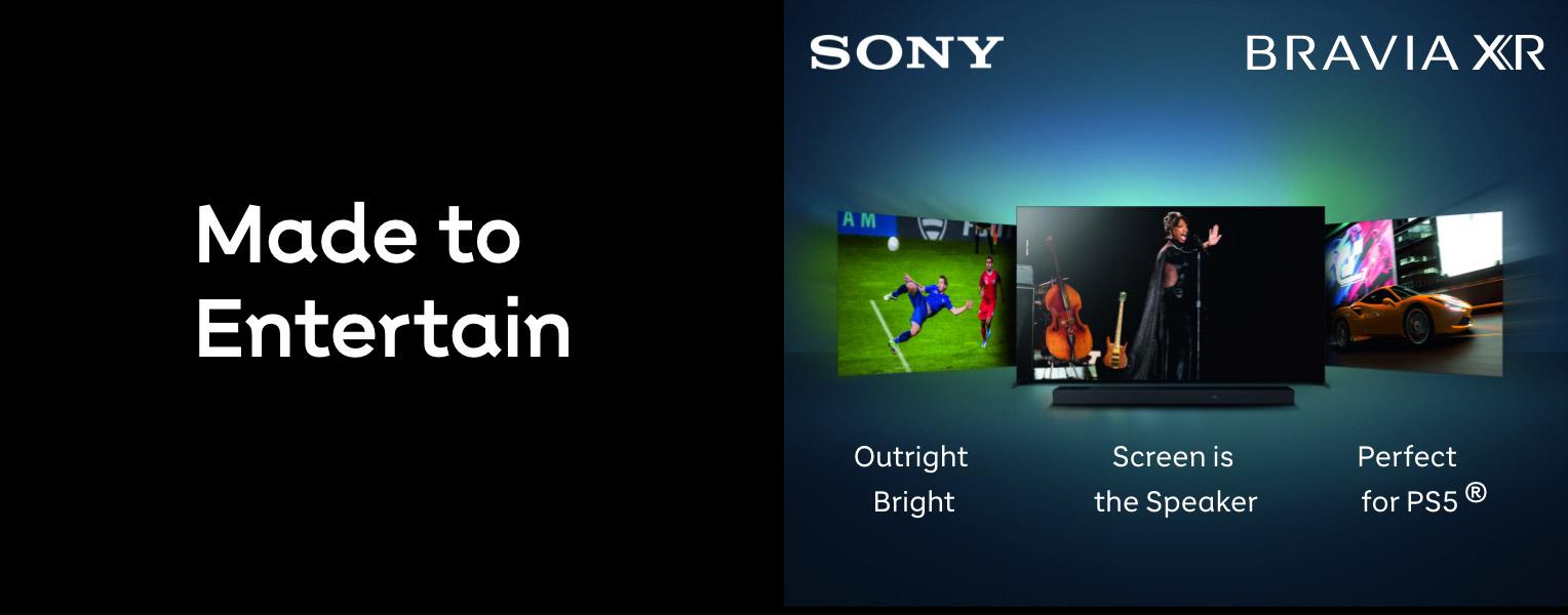 The best of entertainment with sont Tvs