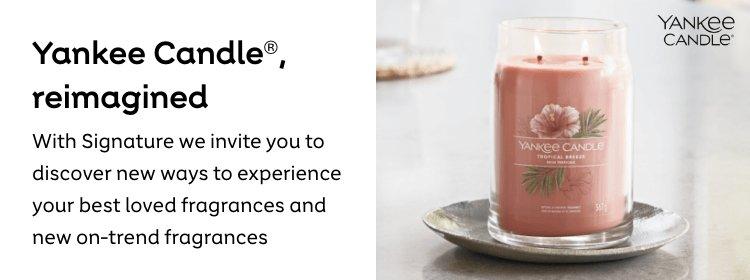 Yankee Candle reimagined with Signature