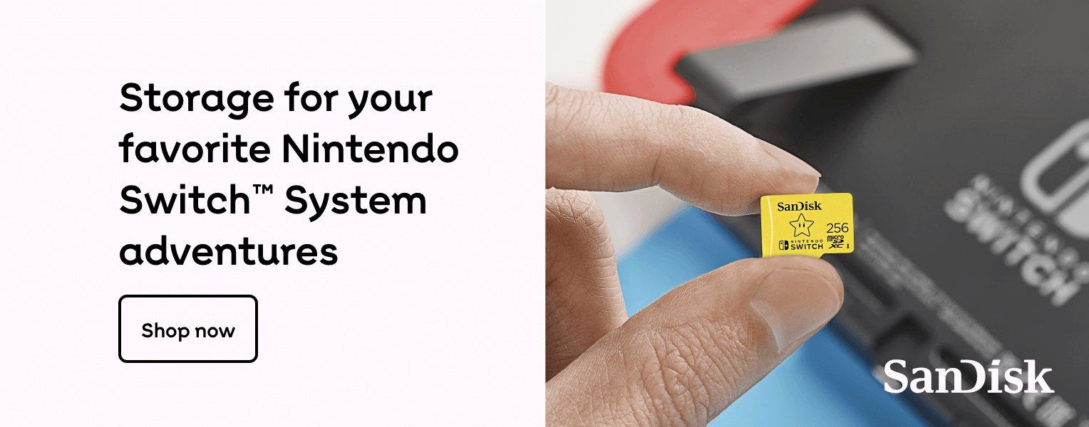 Storage for your favourite Nintendo Switch System adventures. Shop now