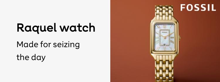 Fossil | Raquel watch. Made for seizing the day.