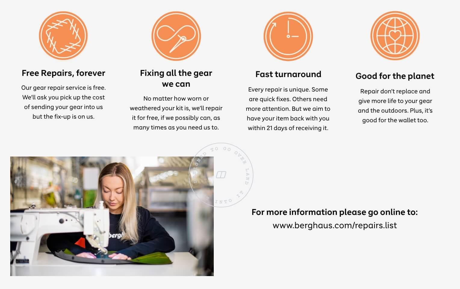 Berghaus Logo / Repairhaus