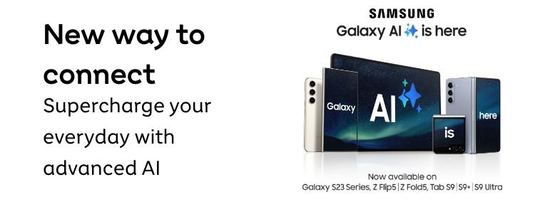 Samsung Galaxy AI | New way to connect. Supercharge your everyday with advanced AI. Shop now