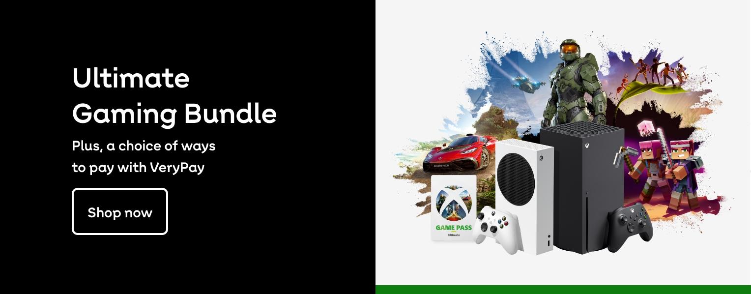 Xbox | Ultimate Gaming Bundle. Plus, a choice of ways to pay with VeryPay. Shop now