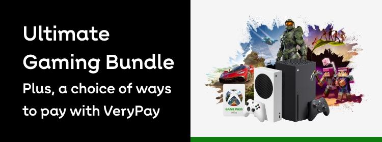 Xbox | Ultimate Gaming Bundle. Plus, a choice of ways to pay with VeryPay. Shop now