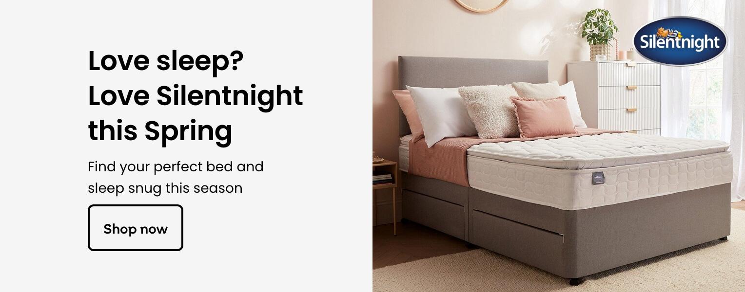 Silent Night | Love Sleep? Love Silentnight. Find the perfect bed and sleep snug with Silentnight. Shop now