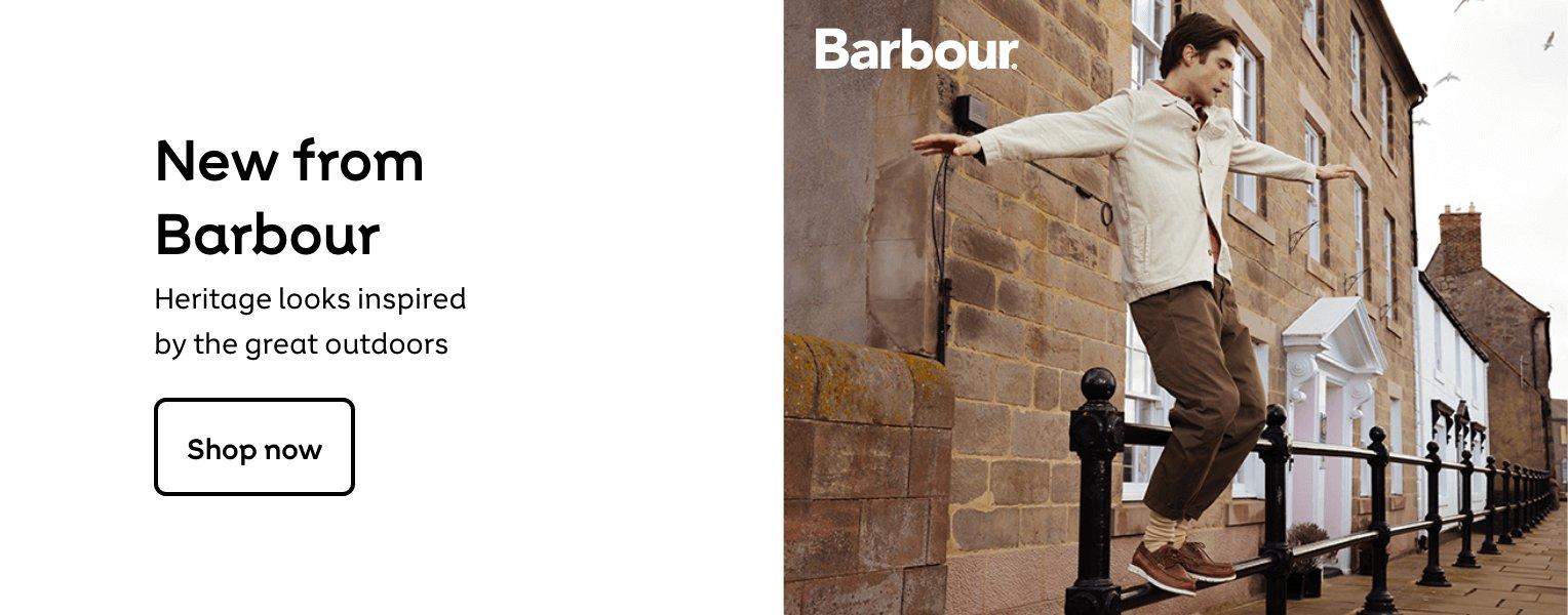 New from Barbour - Heritage looks inspired by the great outdoors