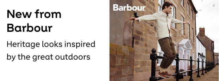 New from Barbour - Heritage looks inspired by the great outdoors