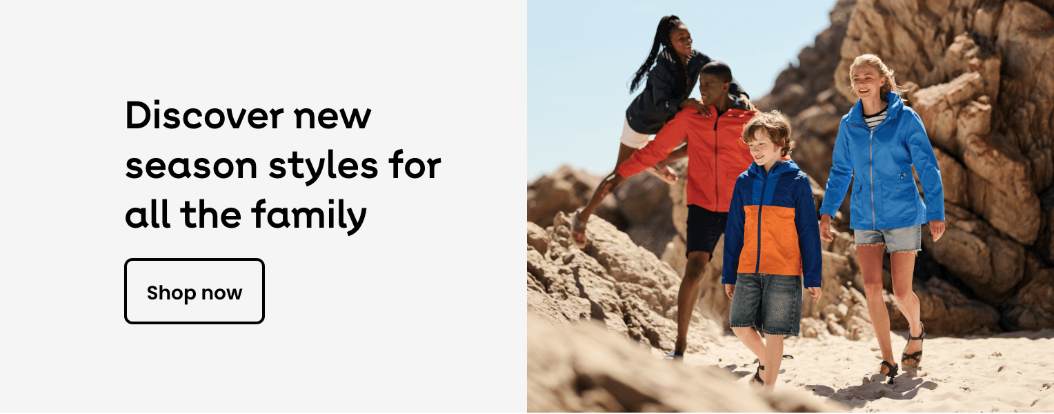 Discover new season styles for all the family