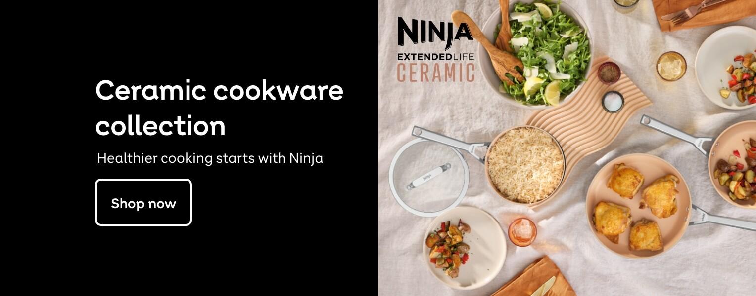 Ninja | Ceramic cookware collection. Healthier cooking starts with Ninja. Shop now