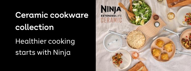 Ninja | Ceramic cookware collection. Healthier cooking starts with Ninja. Shop now