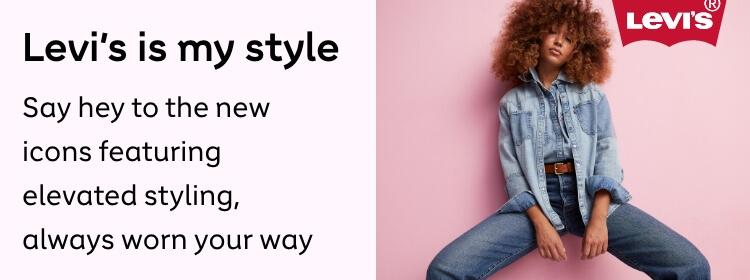 Levi's is my style. say hey to the new icons featuring elevated styling always worn your way. Shop now.