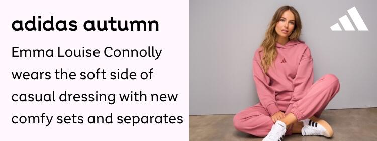 adidas autumn | Emma Louise Connolly wears the soft side of casual dressing with new comfy sets and separates