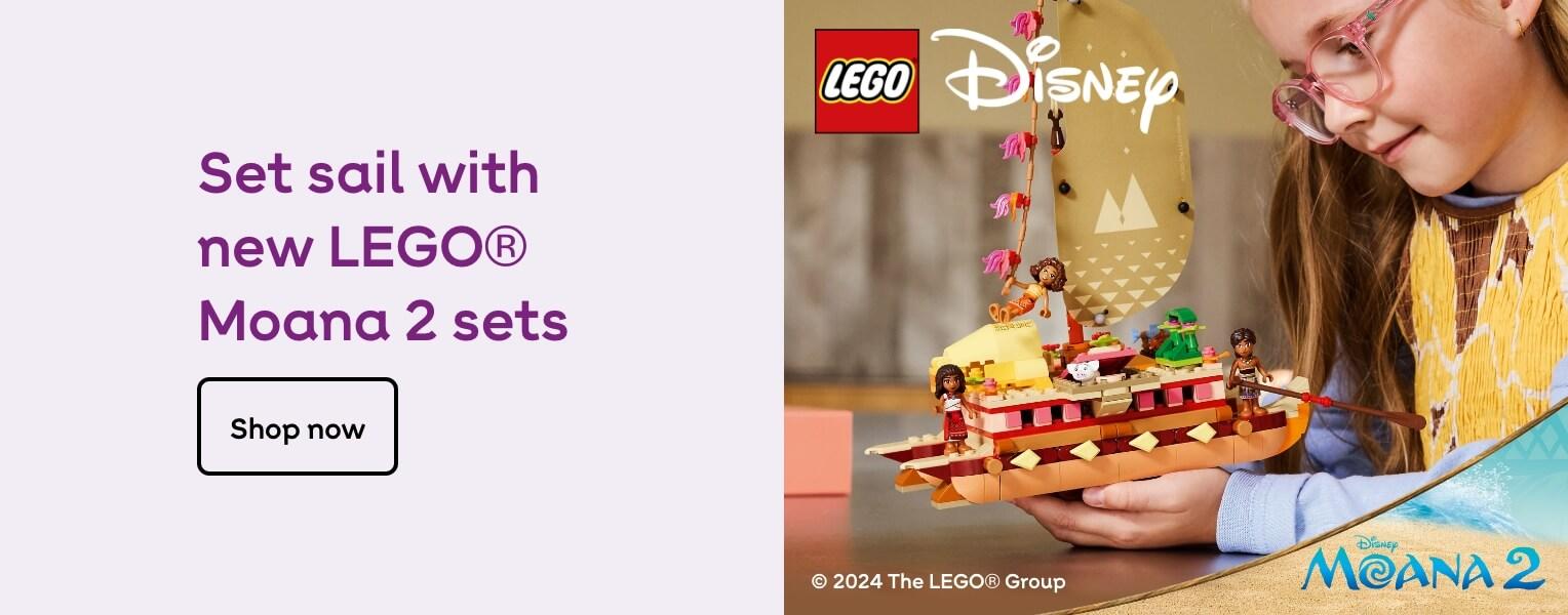 LEGO | Set Sail with new Lego(R) Moana 2 sets. Shop now.