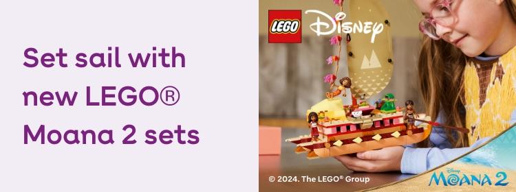 LEGO | Set Sail with new Lego(R) Moana 2 sets. Shop now.